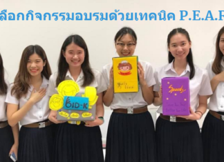 การเลือกกิจกรรมอบรมด้วยเทคนิค P.E.A.R.S.