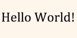 ที่มาของ Hello World ในภาษาคอมพิวเตอร์